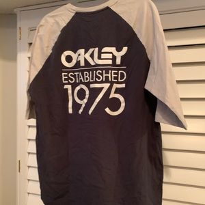 Men’s Oakley 3/4 sleeve shirt